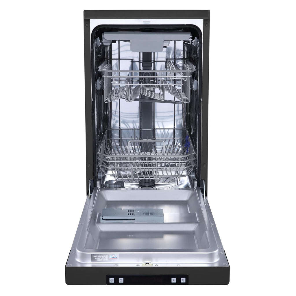 Freestanding Dishwasher 10 Place Settings 60cm Black
