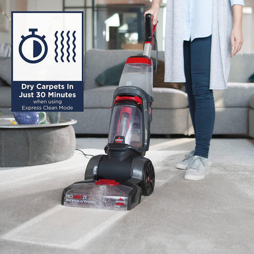 Carpet Cleaner ProHeat 2X Revolution With Heatwave Technology 3.7L Red Black