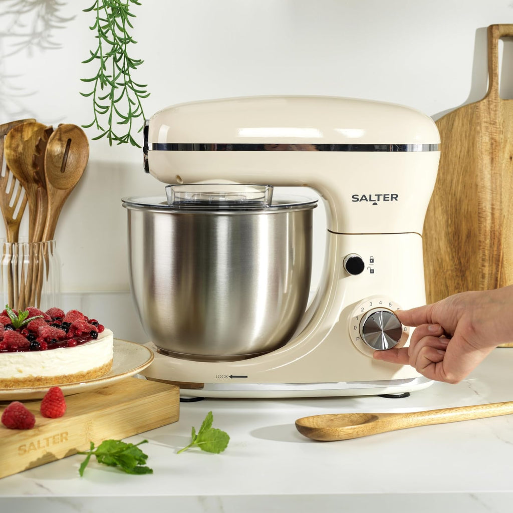 Stand Mixer 5L 1300W 8 Speed Cream
