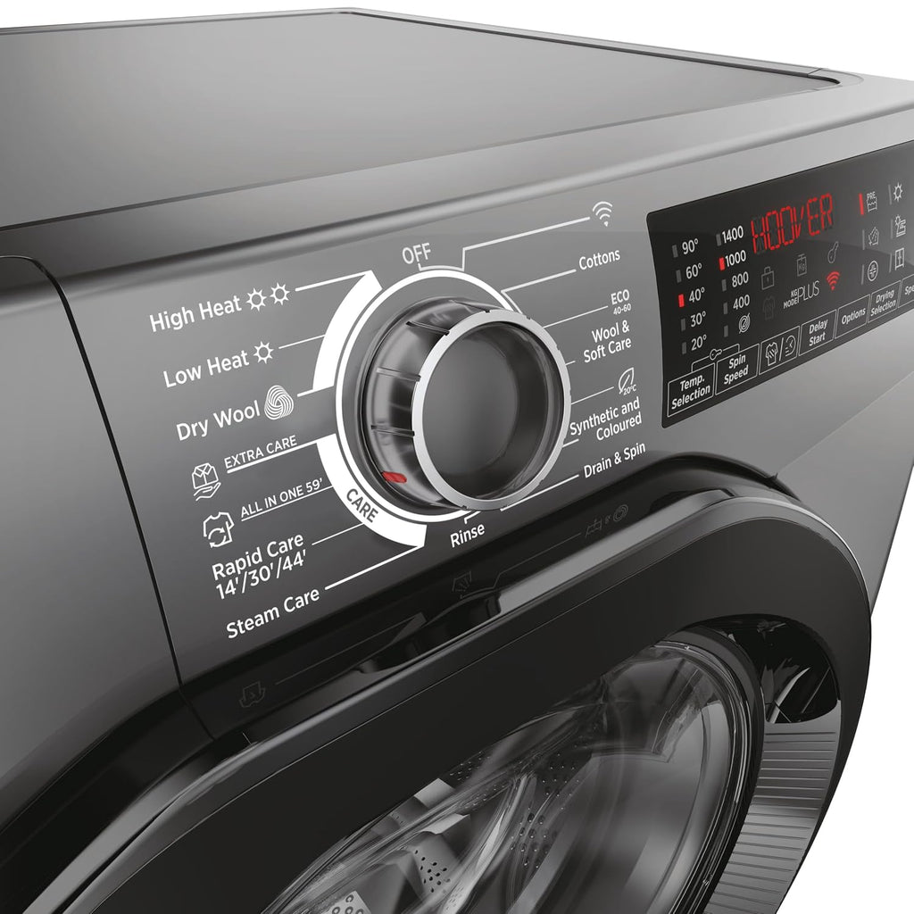 Freestanding Washer Dryer 9Kg Wash 6Kg Dry 1600Rpm Graphite